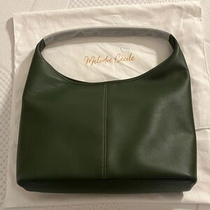 NWT DUYP The Slouch Bag - Soft Grain Leather - Dark Green